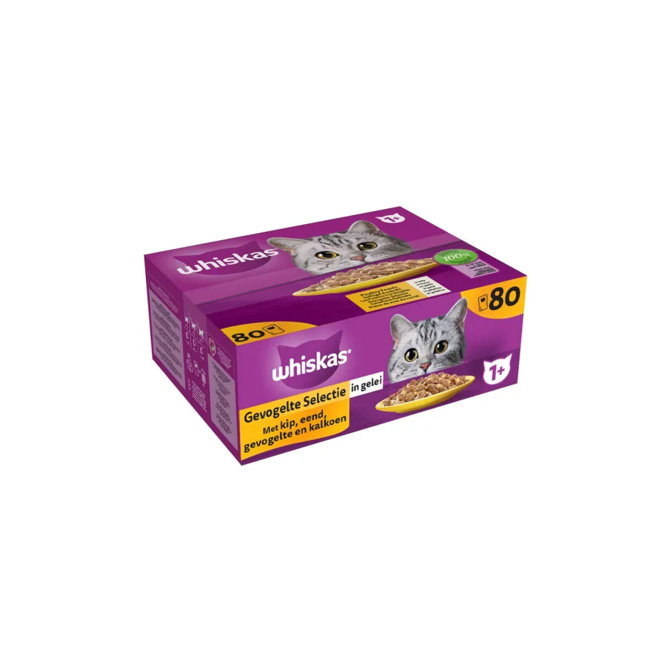 Whiskas 1+ Selectie - Multipacks
