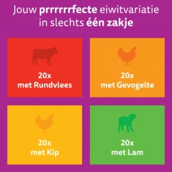 Whiskas 1+ Selectie - Multipacks