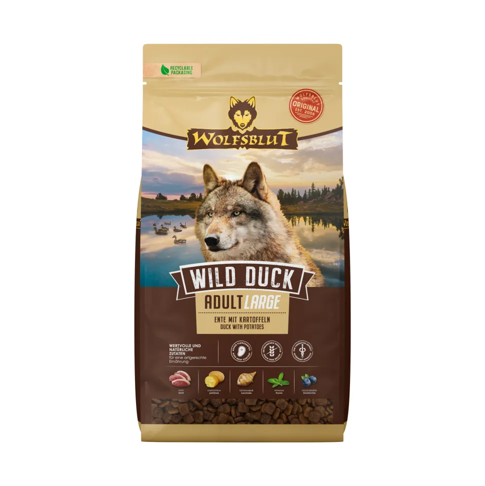 Wolfsblut Wild Duck Adult Large Breed