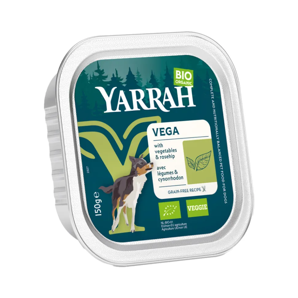 Yarrah - Bio Natvoer Hond Kuipje Chunks Vega