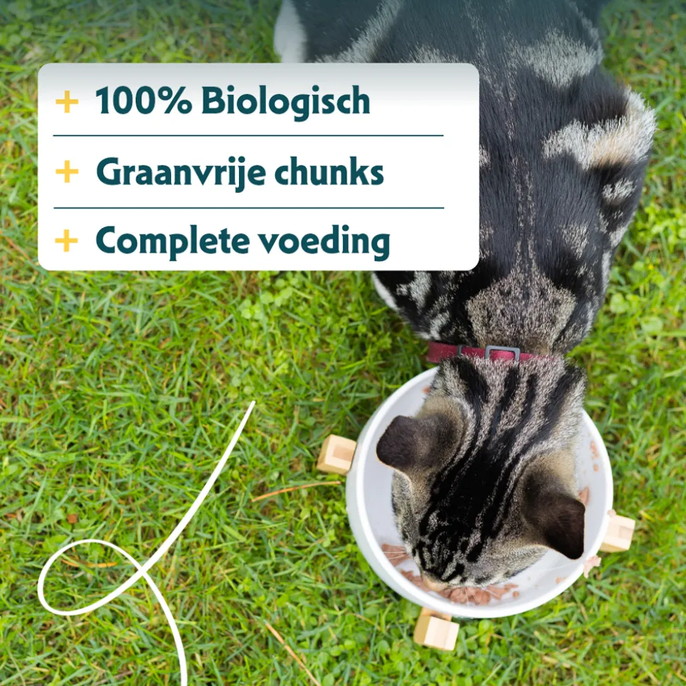 Yarrah - Chunks Kat Kuipje met Kip & Vis Bio