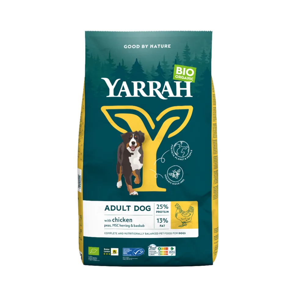 Yarrah - Droogvoer Hond met Kip Bio