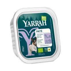 Yarrah - Paté Hond Kuipje met Kip en Kalkoen Bio