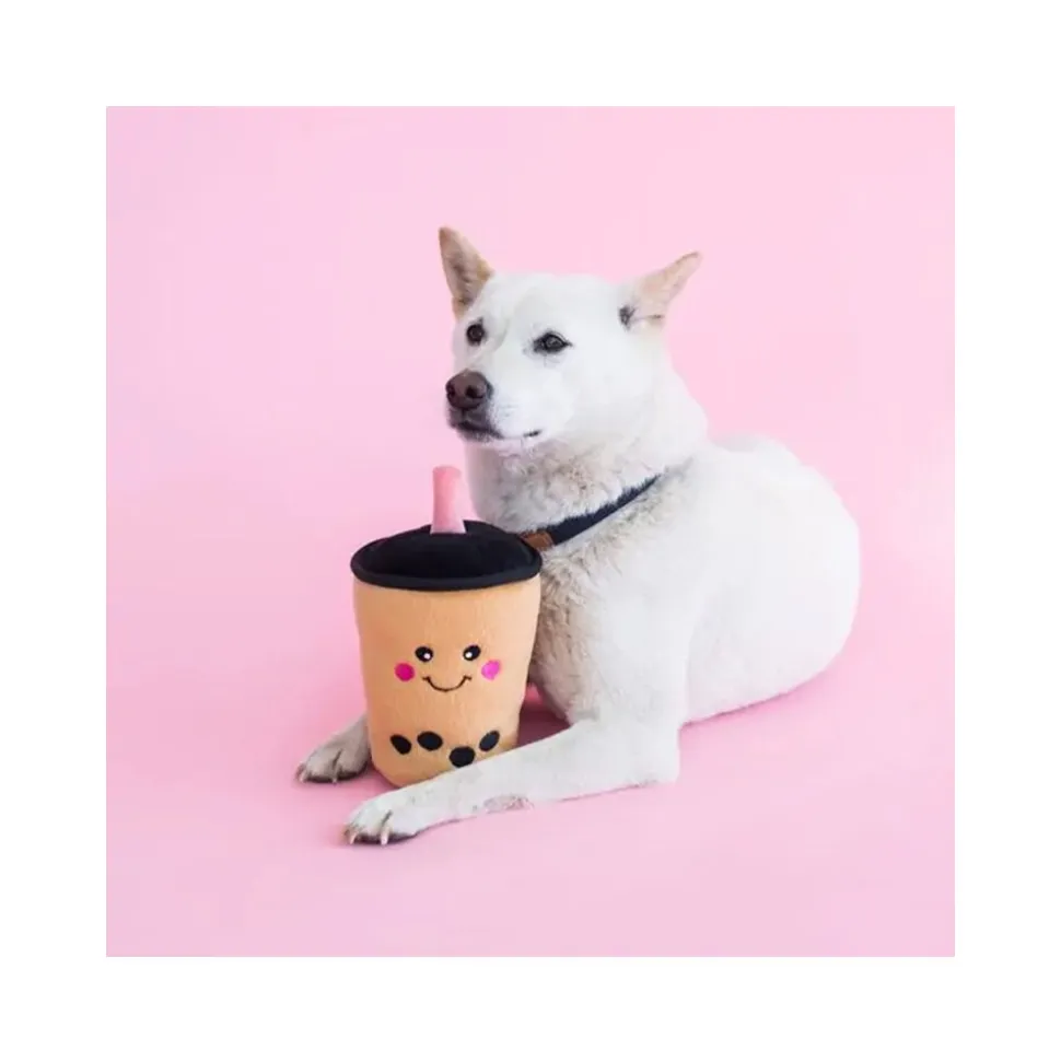 ZippyPaws NomNomz Boba Milk Tea
