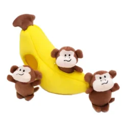 ZippyPaws Zippy Burrow Monkey 'n Banana
